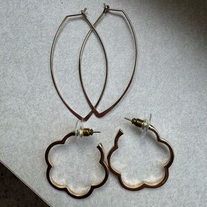 Gold Hoop Earrings